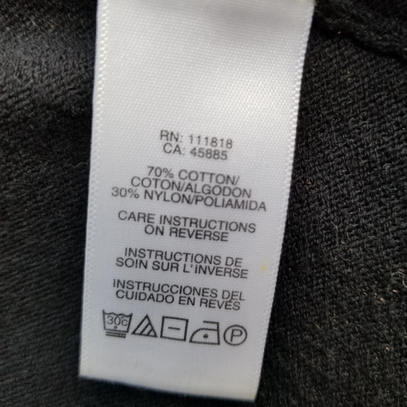 Michael Kors Black Short Sleeve Cardigan Sweater - Picture 4 of 6